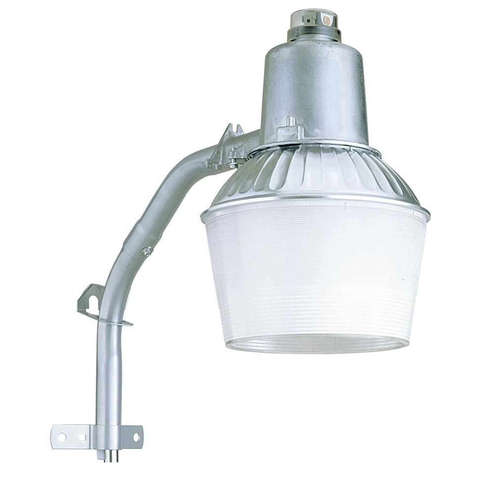 Dusk To Dawn Metal Halide Yes Commercial Lighting Wall Or Post Mount 1 Light Outdoor Metallic Grey Metal Halide Area Security