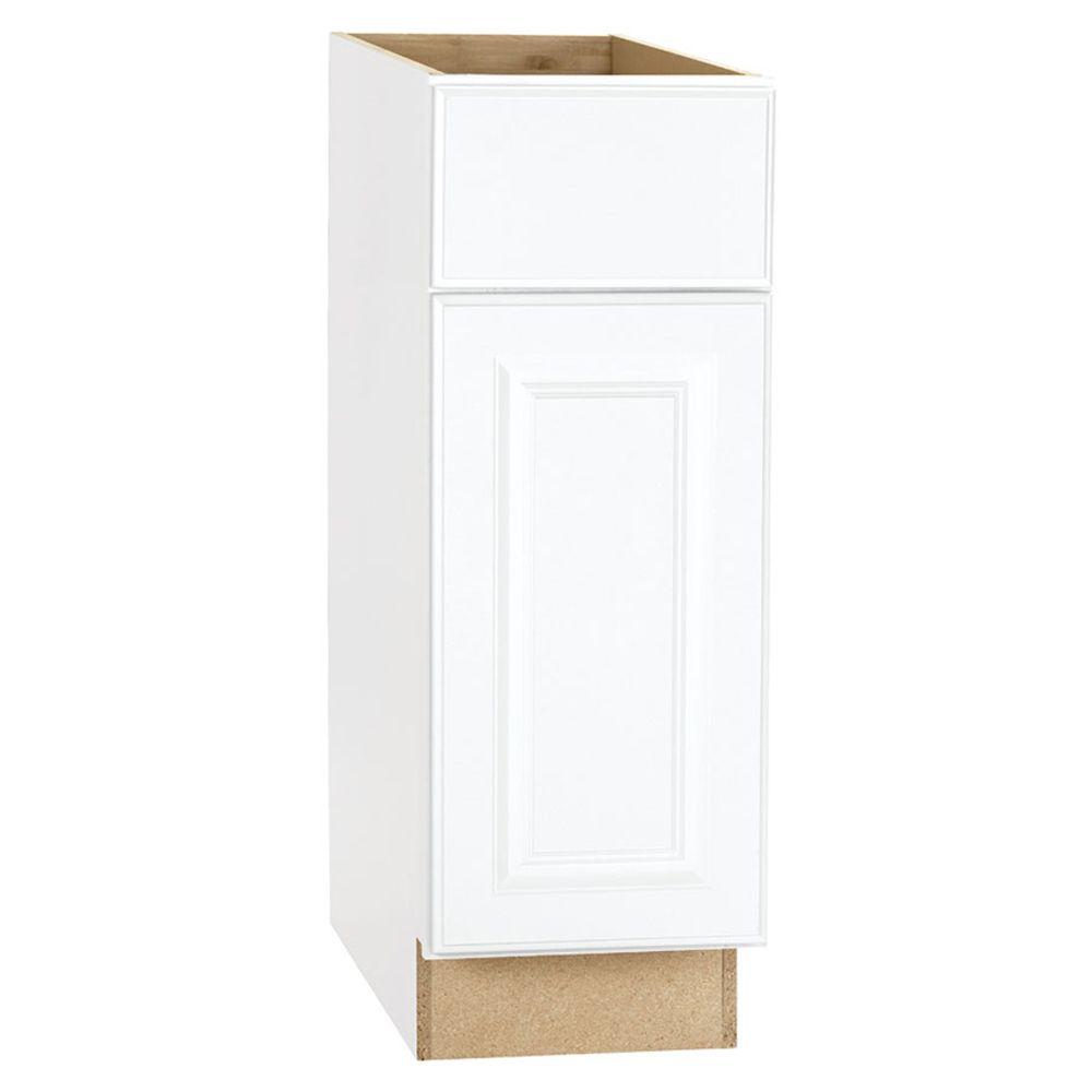 Hampton Bay 2478247 Base Cabinet, White, 12X24 In.