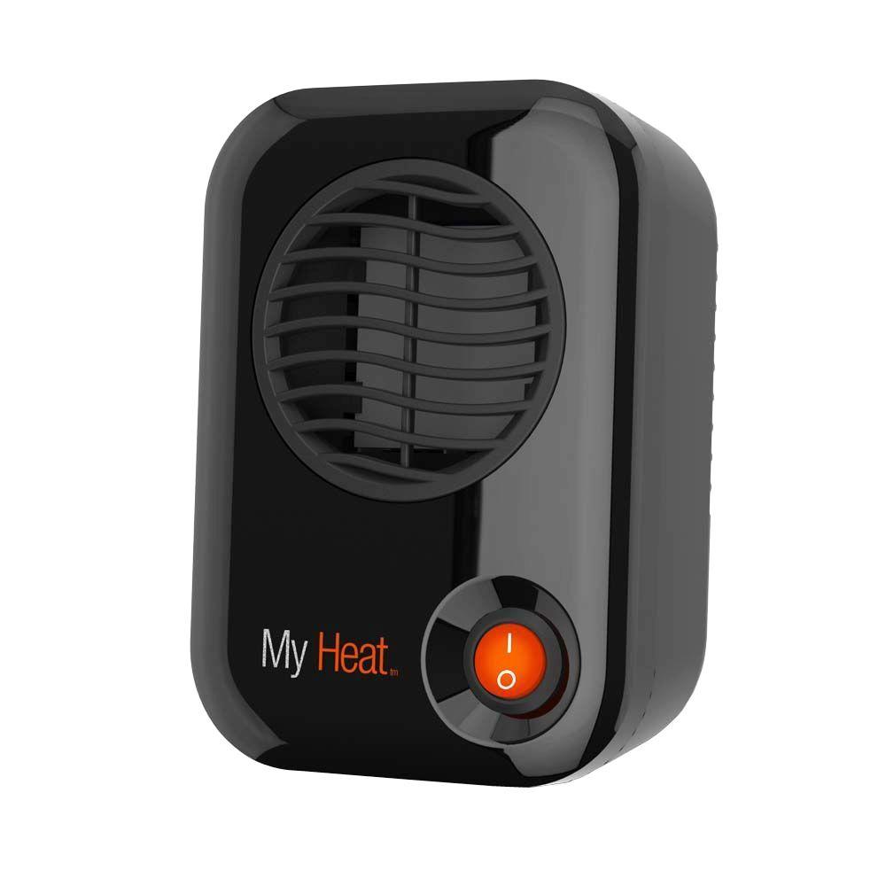 Lasko Myheat 200 Watt Electric Portable Personal Heater Black