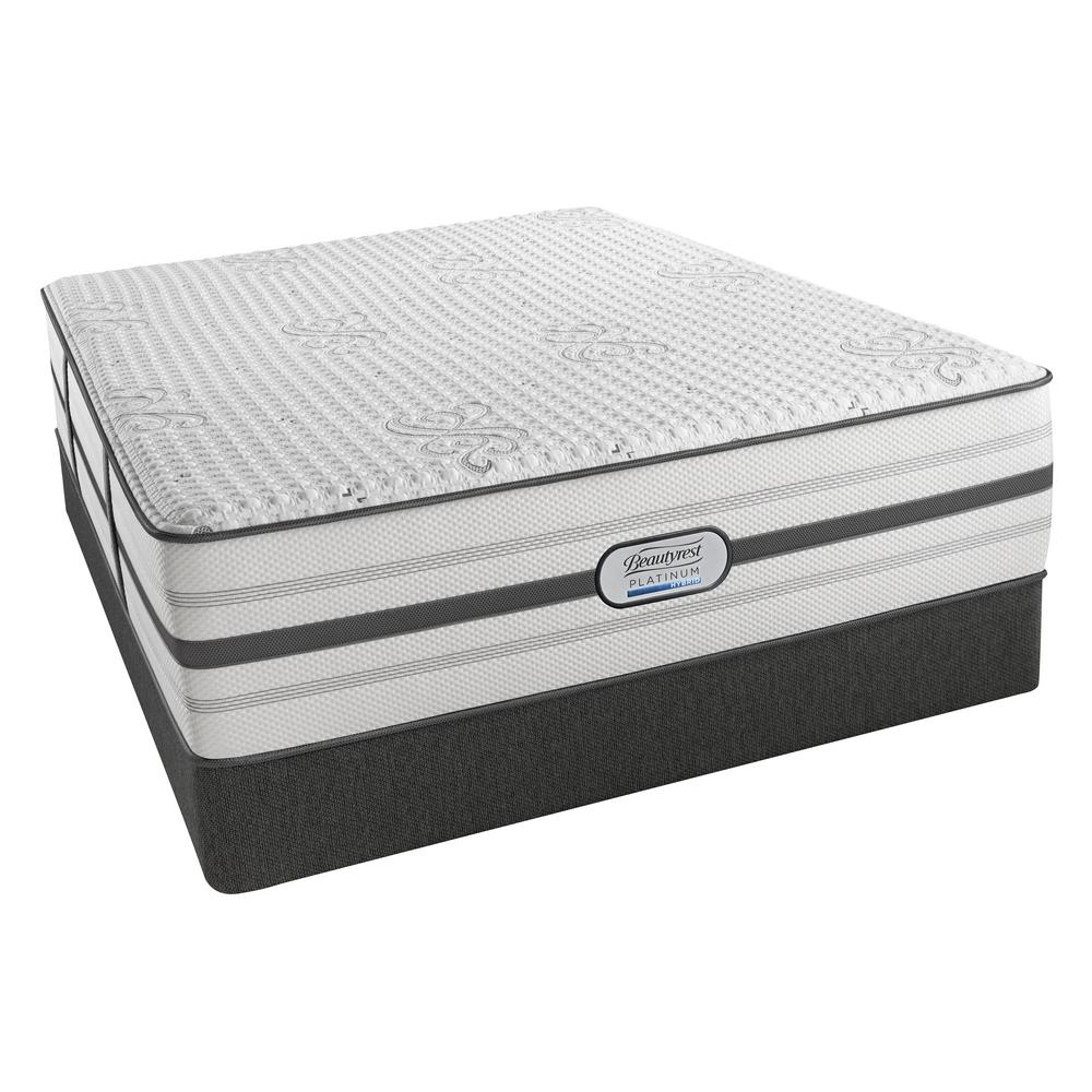 Mattresses Bedroom Furniture The Home Depot Windjammer Ss King Size Ultimate Plush Low Profile Mattress Set
