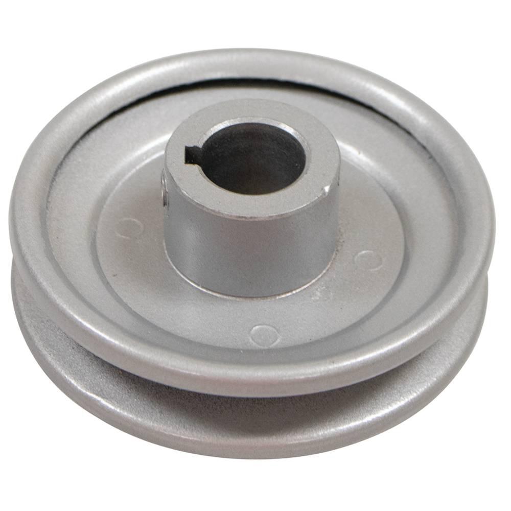 STENS New 275487 VBelt Pulley for O.D. 31/2 in. in., Keyway Width 3/