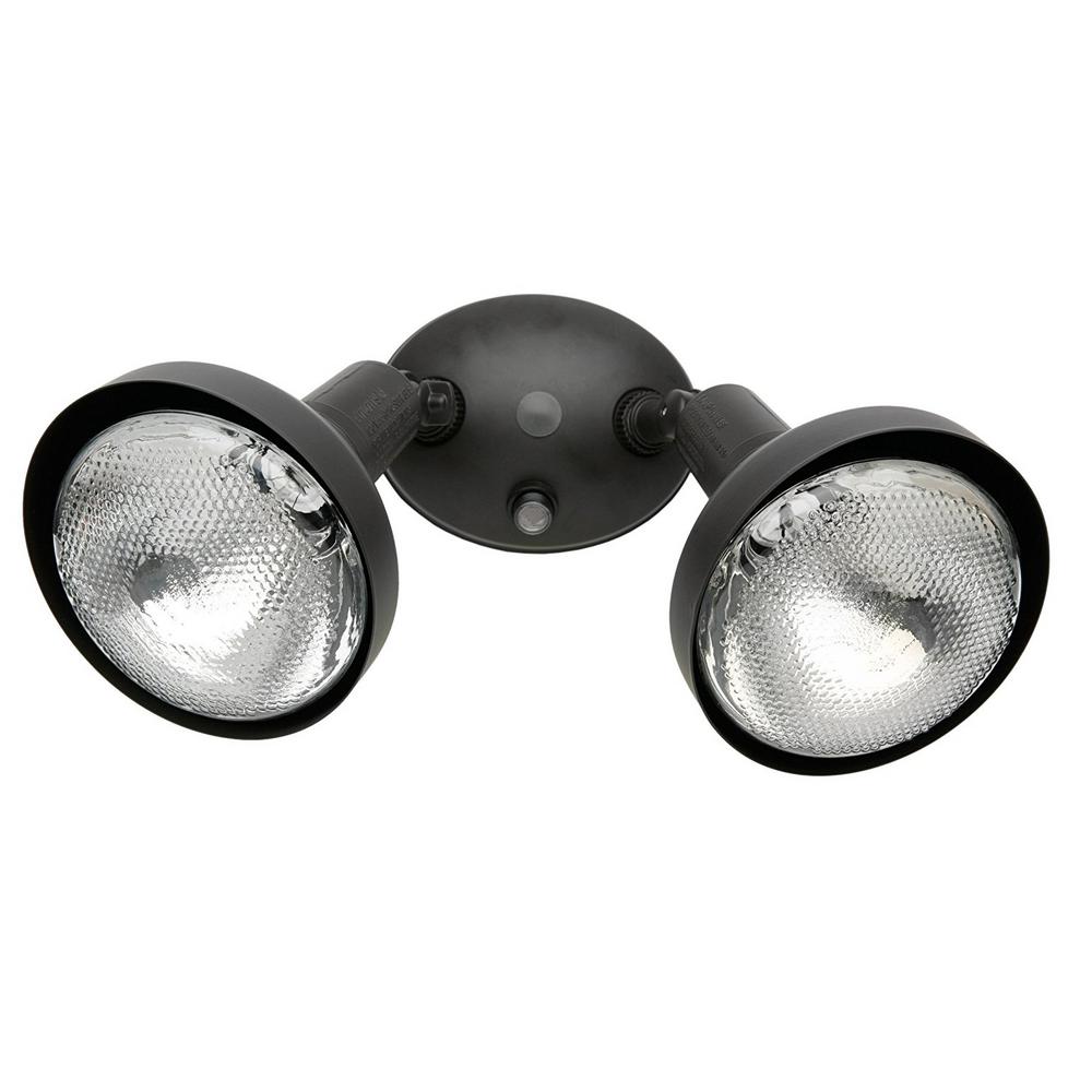 UPC 090529619425 product image for Southwire 300-Watt Bronze Outdoor Dusk to Dawn Landscape Flood Light with Twin H | upcitemdb.com