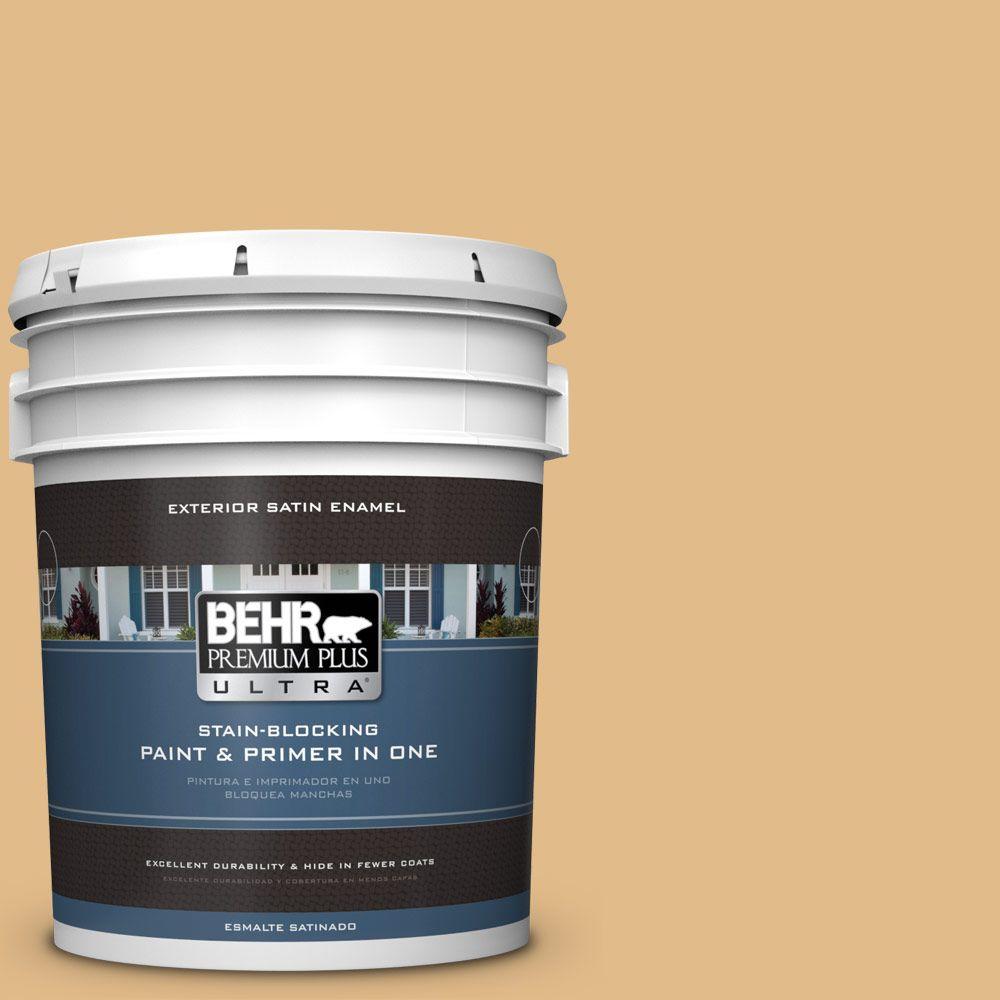 BEHR Premium Plus Ultra 5gal. M2804 Royal Gold Satin