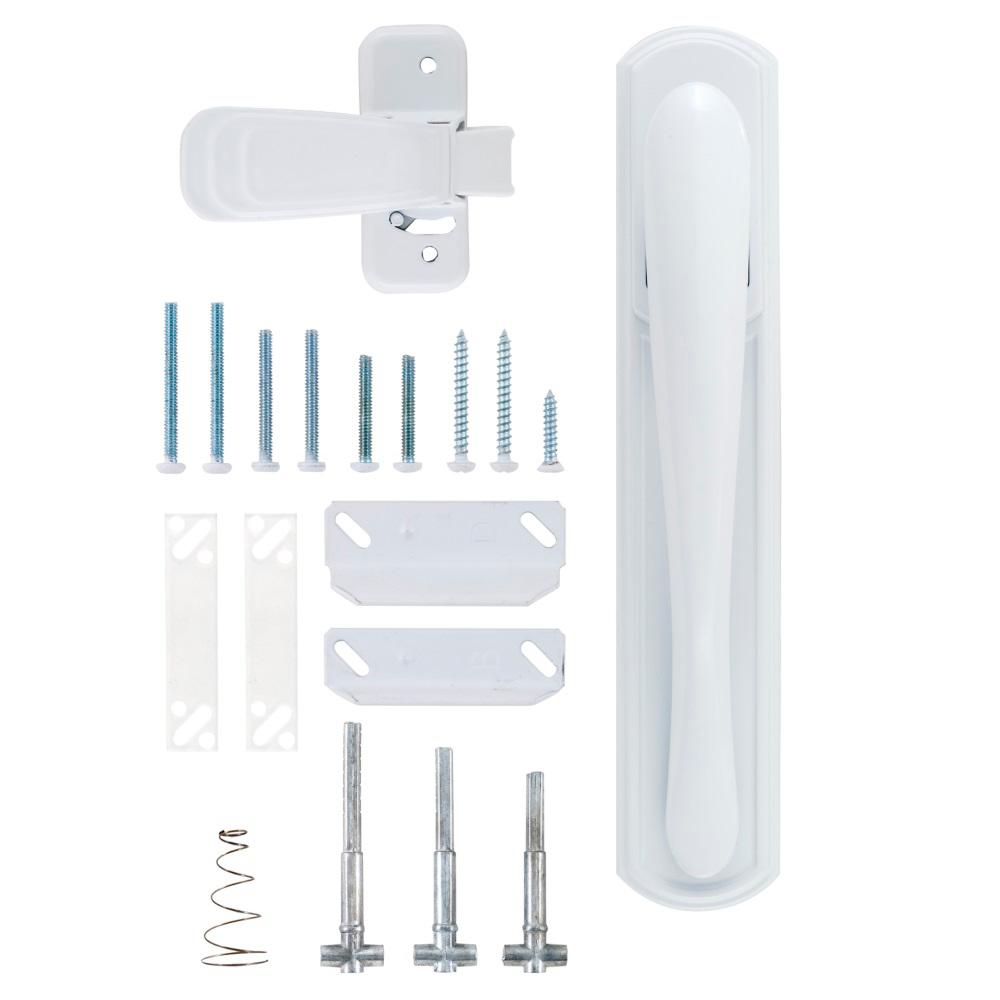 Wright Products Brookfield White Surface Mount Latch Vbr225wh