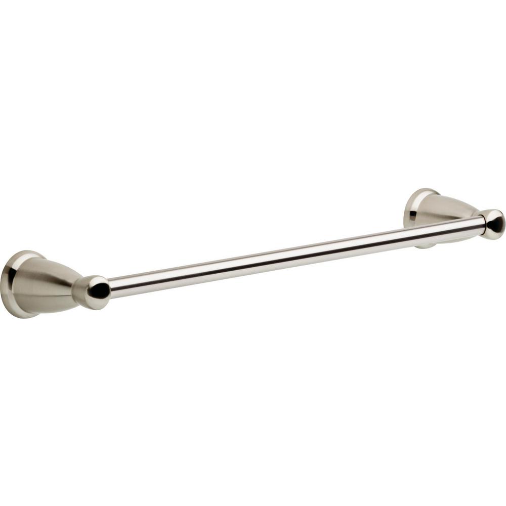Franklin Brass Kinla 18 in. Towel Bar in Satin NickelKIN18SN1 The
