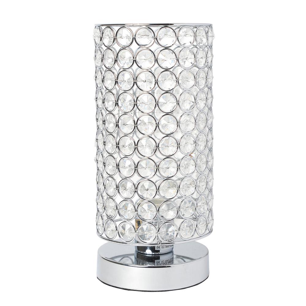 crystal side table lamps