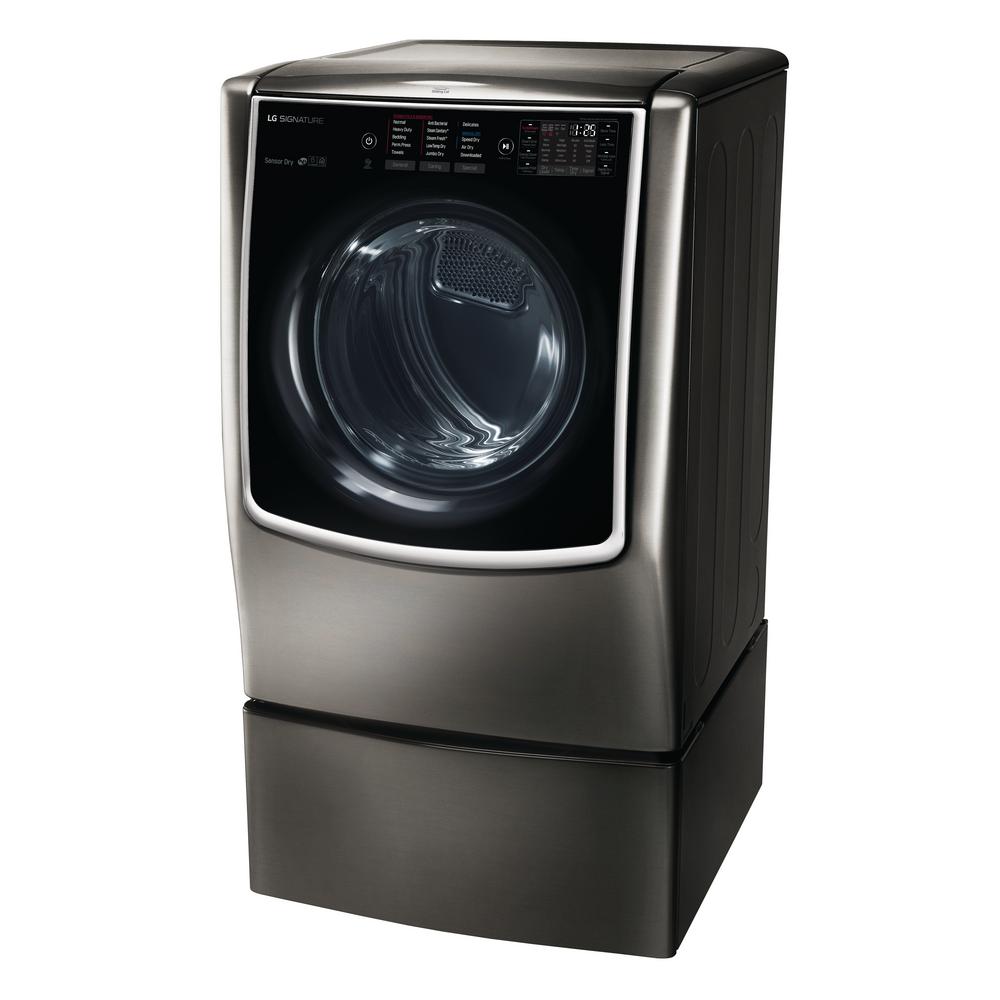 Lg Signature 9 0 Cu Ft Smart Gas Dryer With Turbo Steam And Wifi 12