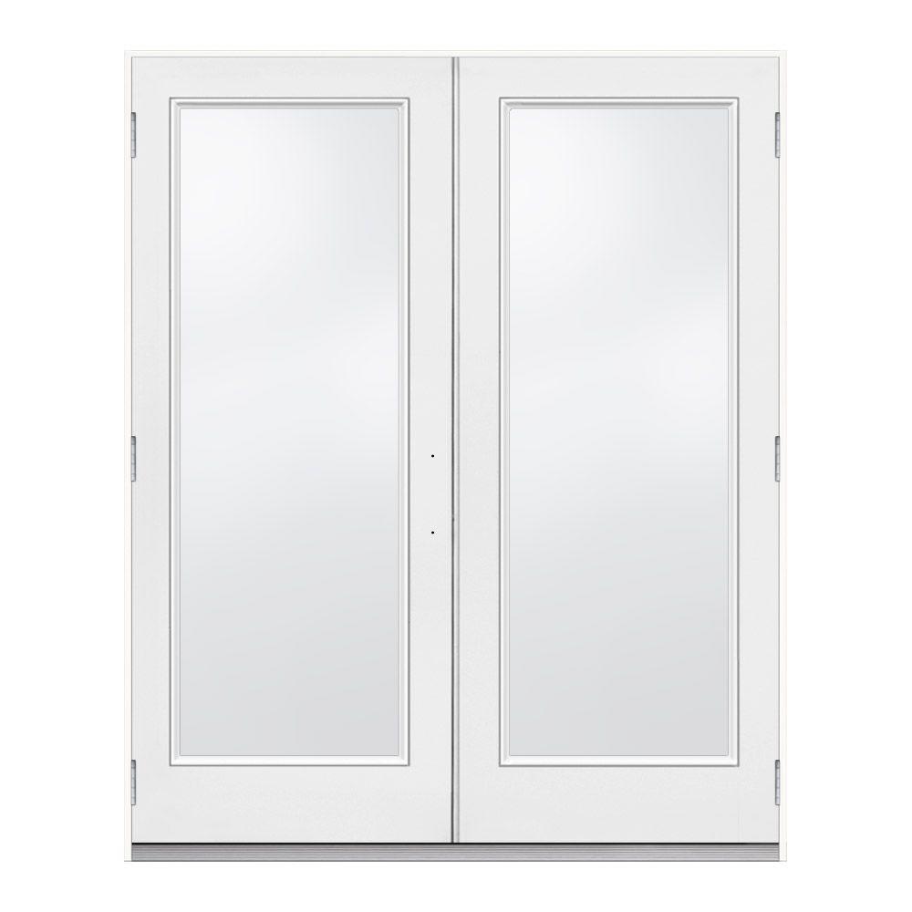 Jeld Wen 72 In X 80 In Primed Steel Right Hand Outswing Full