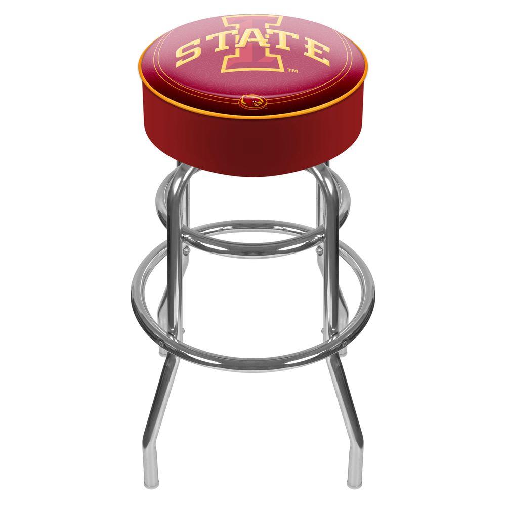 OLD FARM TRACTOR SEAT BAR STOOL GARDEN BENCH UNIVERSITY IOWA COLOR