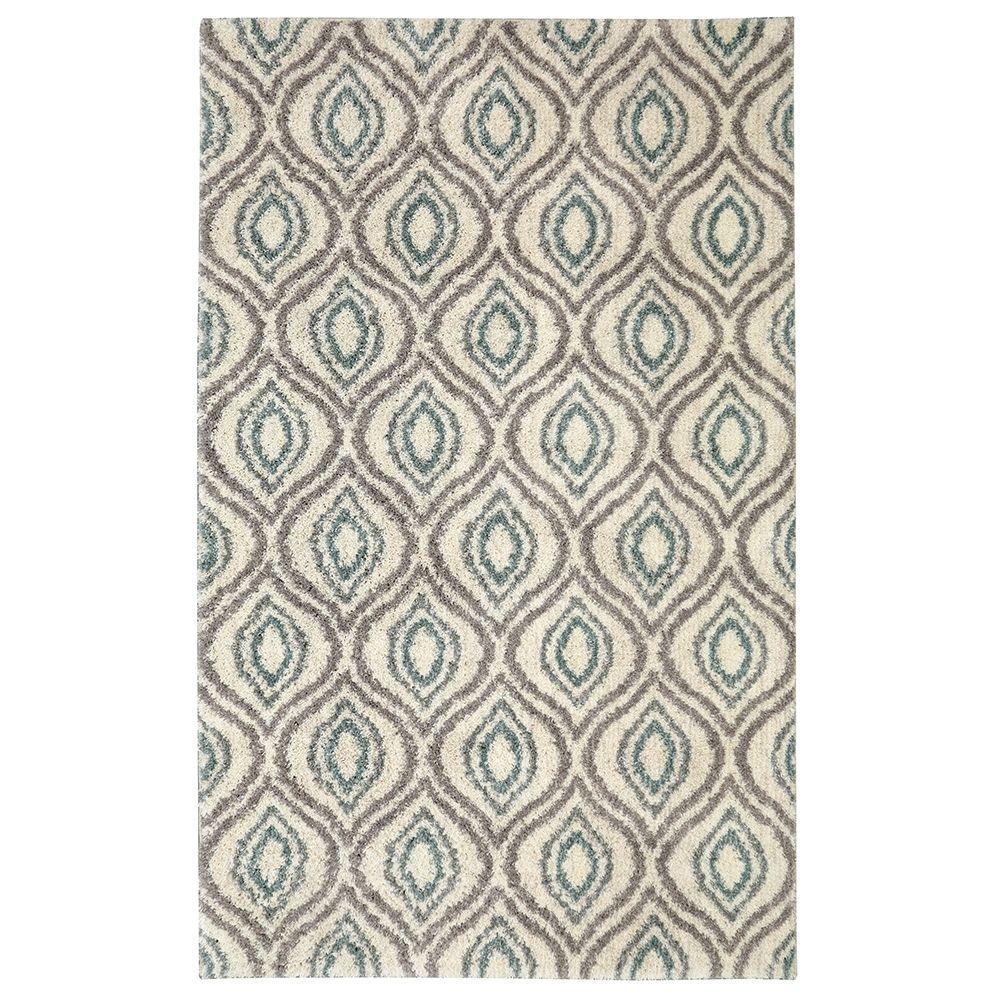 Mohawk Home Ogee Waters Green 8 ft. x 10 ft. Area Rug489328 The Home