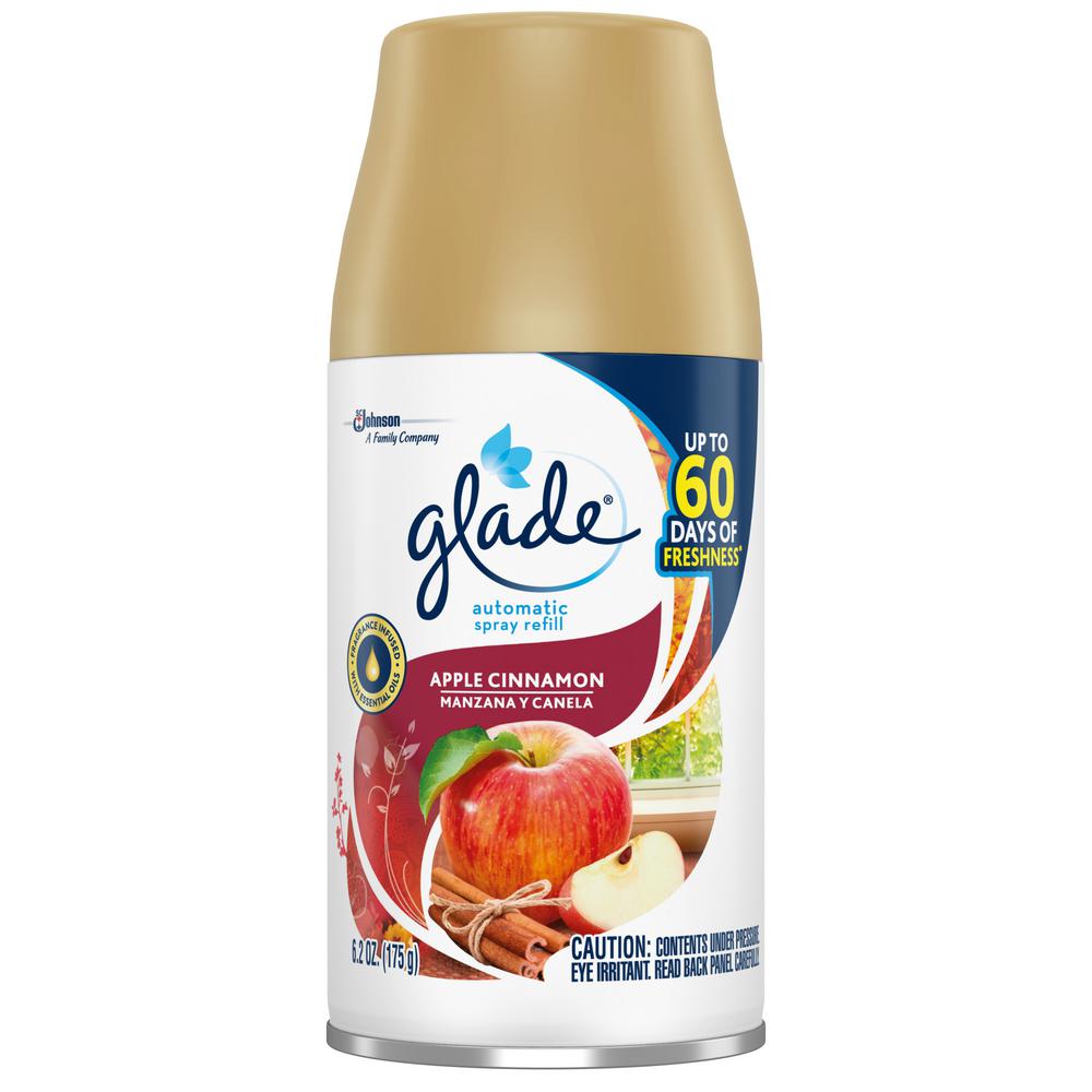 air timer freshener Refill Home   Automatic 6.2 oz. The 305909 Apple Spray Depot Cinnamon Glade Air Freshener