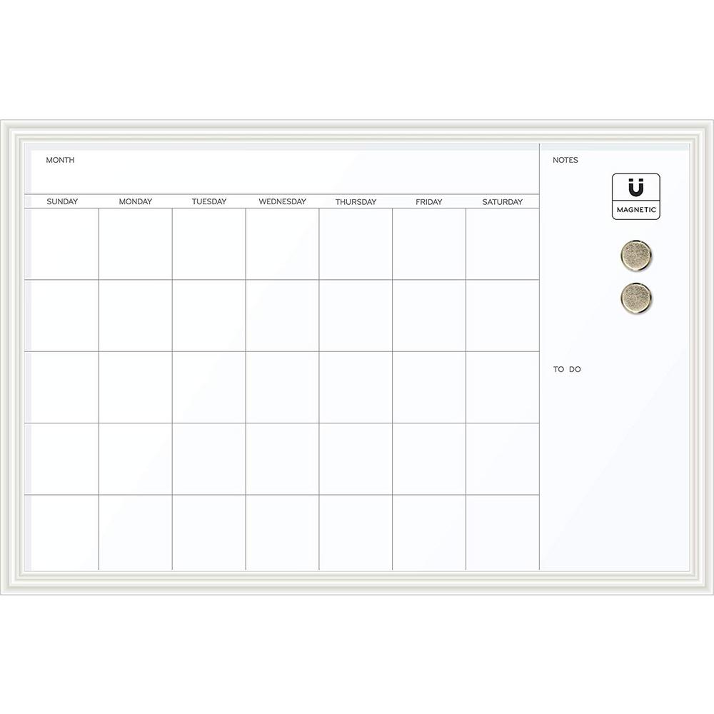 U Brands Magnetic Dry Erase Board 20 In X 30 In White Decor