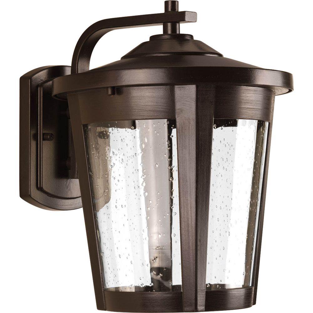 Progress Lighting East Haven Collection 1 Light Outdoor Antique Progress Lighting East Haven Collection 1 Light Outdoor Antique Bronze Led Wall Lantern
