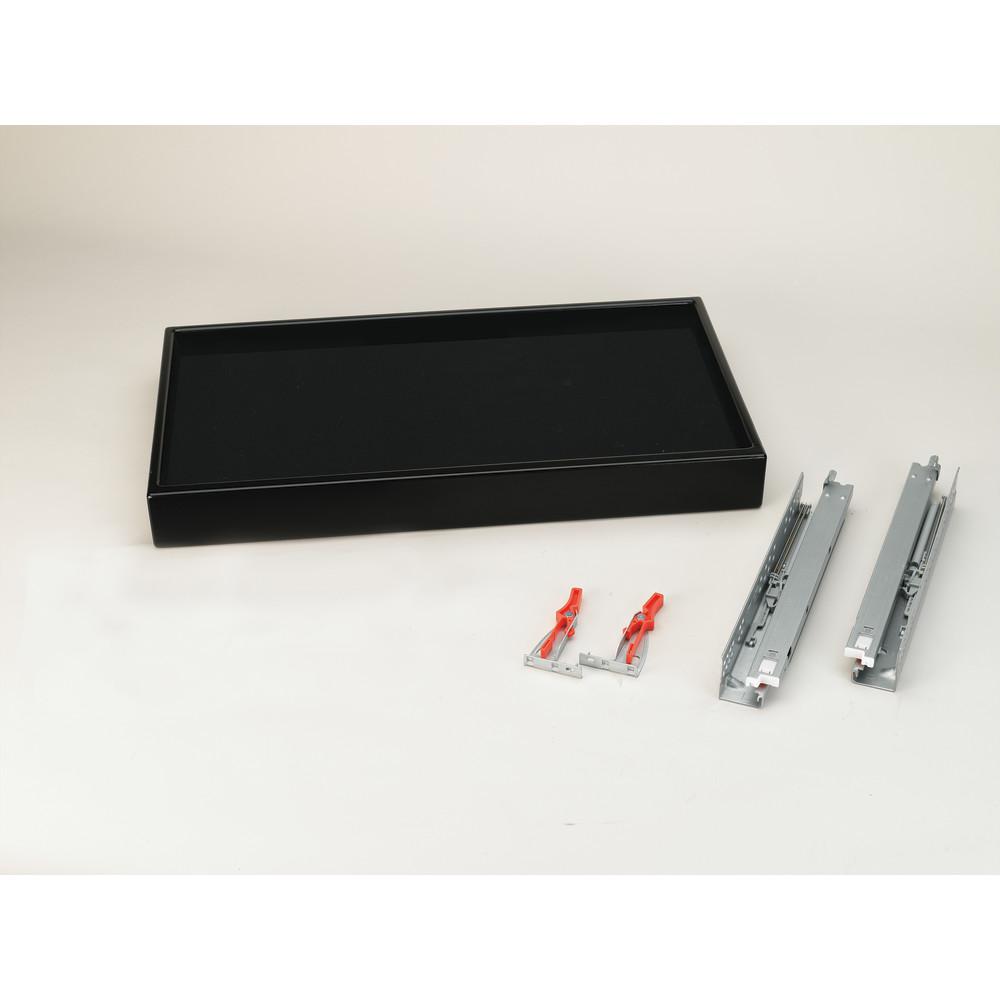RevAShelf 18 in. Black Small Undermount Jewelry Drawer