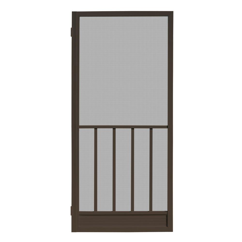 Unique Home Designs 32 in. x 80 in. Coronado Bronze Outswing Metal ... Unique Home Designs 32 in. x 80 in. Coronado Bronze Outswing Metal ...