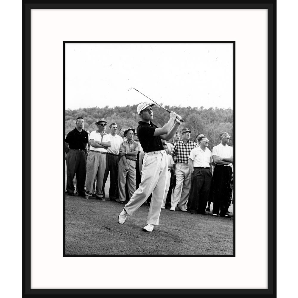 Melissa Van Hise Gary Player At Greenbrier Framed Giclee Wall Art