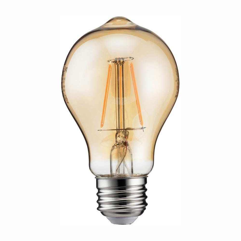 Philips 60 Watt Equivalent A19 Dimmable Indoor Outdoor Vintage Gl 60 Watt Equivalent A19 Dimmable Indoor Outdoor Vintage Gl Edison Led Light Bulb Amber Warm White 2000k