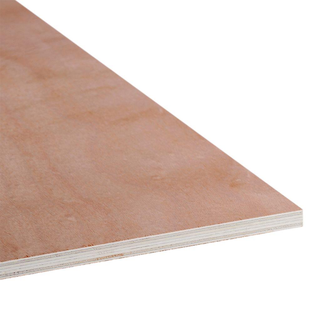 Sheathing Plywood 3/8 in. x 4 ft. x 8 ft.; Actual 0.344 in. x