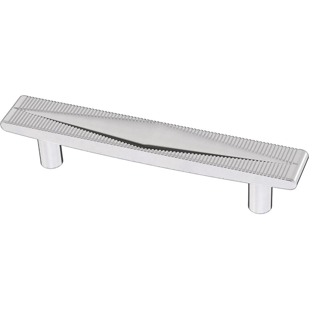 BRUSHED CHROME SQUARE DOOR KNOB HANDLE KITCHEN CUPBOARD CABINET DOOR DRAWER 42mm