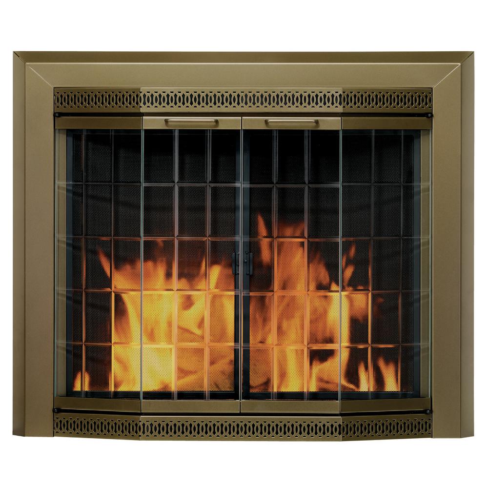 Pleasant Hearth Grandior Bay Large Glass Fireplace Doors Gr 7202 The Home Depot - Fireplace Door Home Depot Pleasant Hearth Grandior Bay Large Glass Fireplace Doors Gr 7202 The Home Depot - Fireplace Door Home Depot