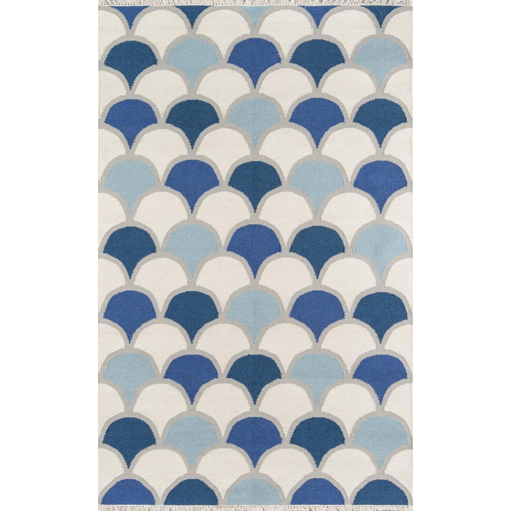 Novogratz By Momeni Topanga Dasha Blue 3 Ft 6 In X 5 6in Indoor Area Rug