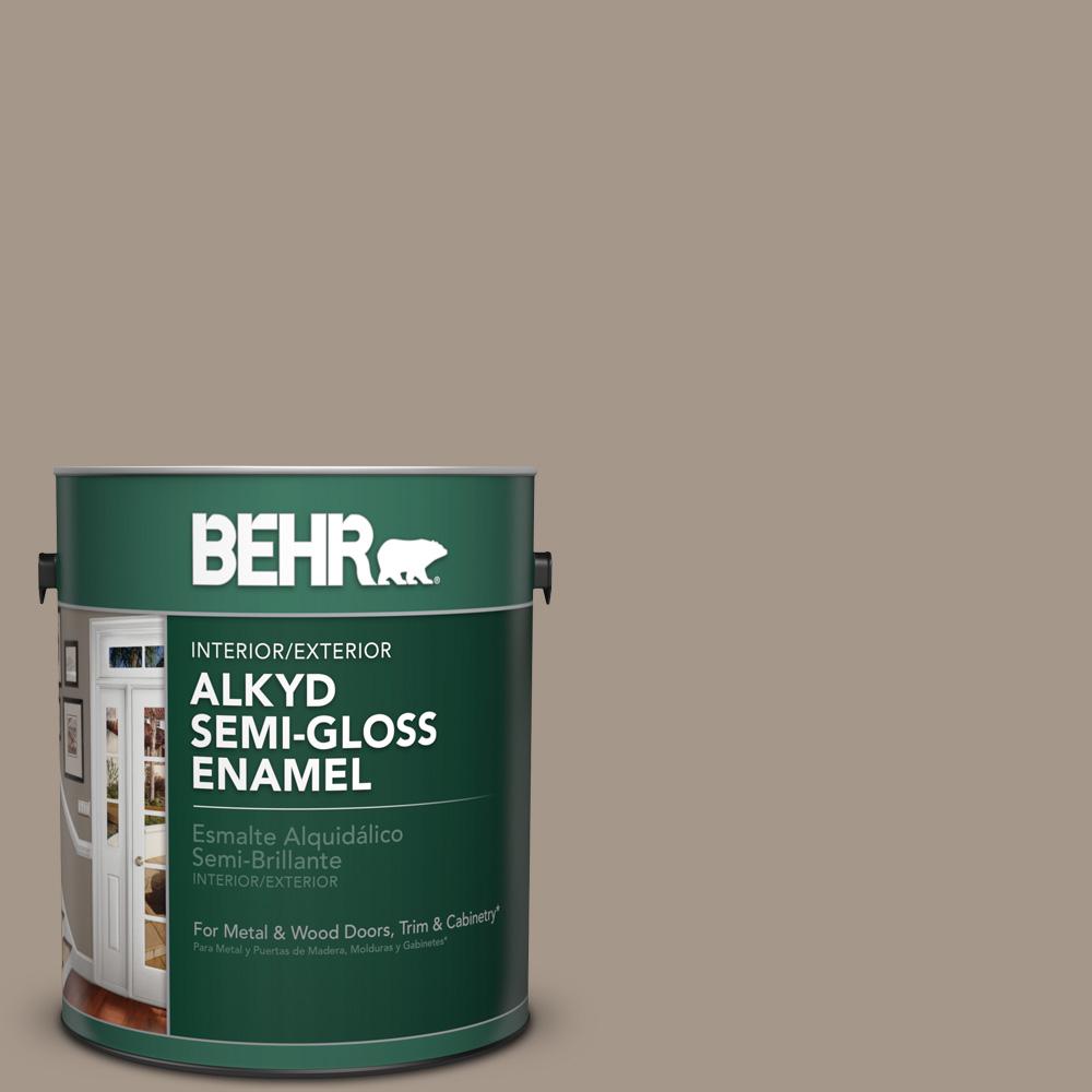 BEHR Premium Plus Ultra 1gal. N2204 Shiitake SemiGloss Enamel