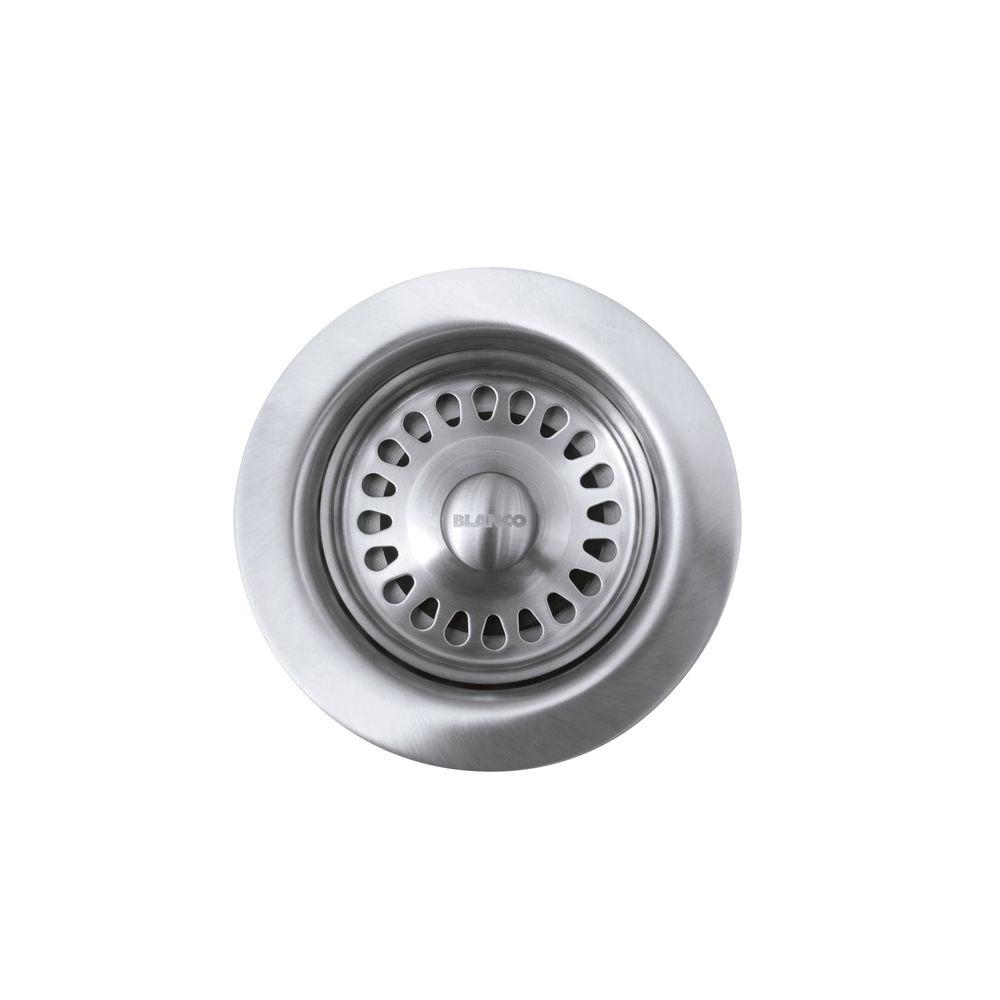Blanco 3 1 2 In Decorative Basket Strainer Stainless 441093 Blanco 3 1 2 In Decorative Basket Strainer Stainless