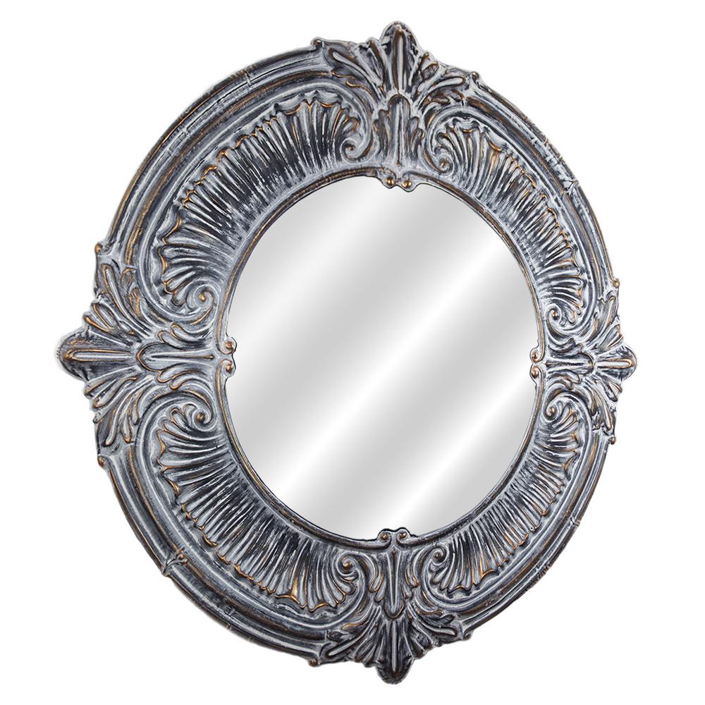 Decoracion Del Hogar Vintage Large Oval Vanity Dresser Mirror Tray