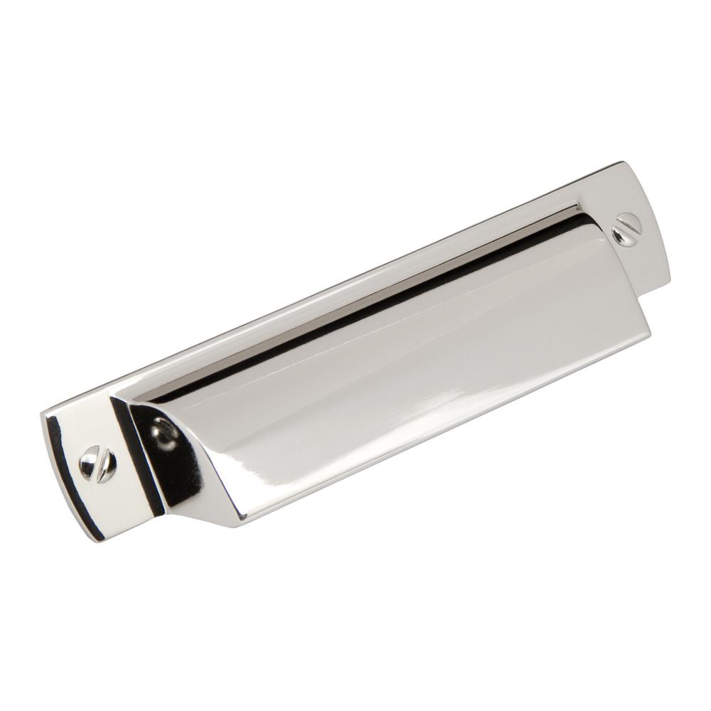 Sumner Street Home Hardware Lancaster 3 In Center To Polished Nickel Drawer Cup Pull Sumner Street Home Hardware Lancaster 3 In Center To Polished Nickel Drawer Cup Pull