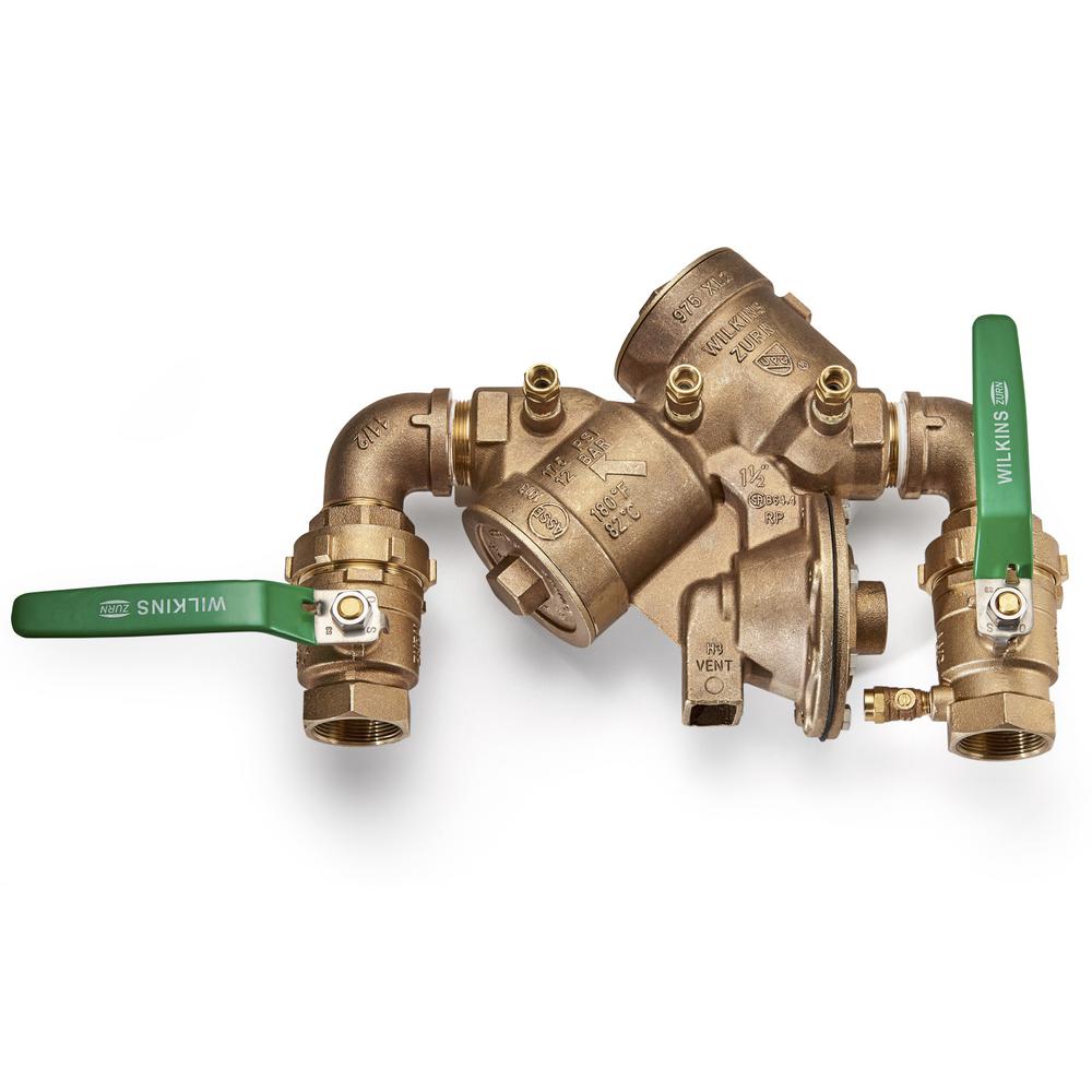 1 1 2 backflow preventer valve