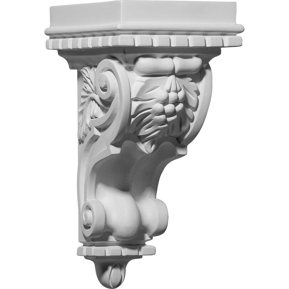 Ekena Millwork COR04X02X15LF-CASE-6 Corbel Factory Primed and Ready for Paint