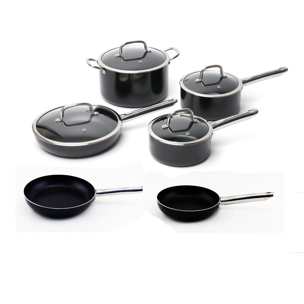 BergHOFF Boreal 10-Piece Non-Stick Aluminum Cookware Set with Lids by BergHOFF