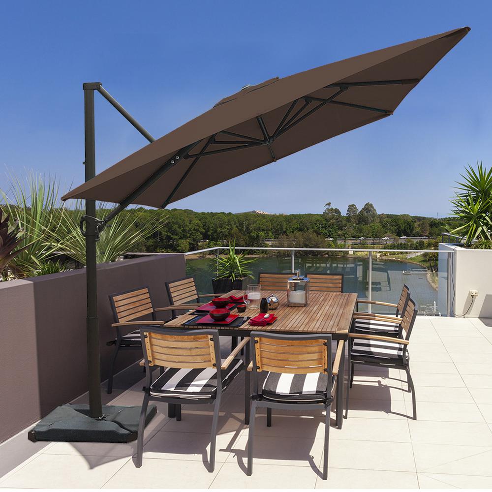 rectangular patio umbrella cantilever