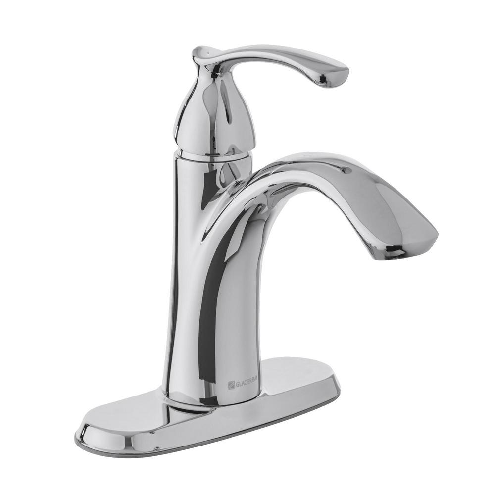 Glacier Bay Edgewood Single Hole SingleHandle HighArc Bathroom Faucet