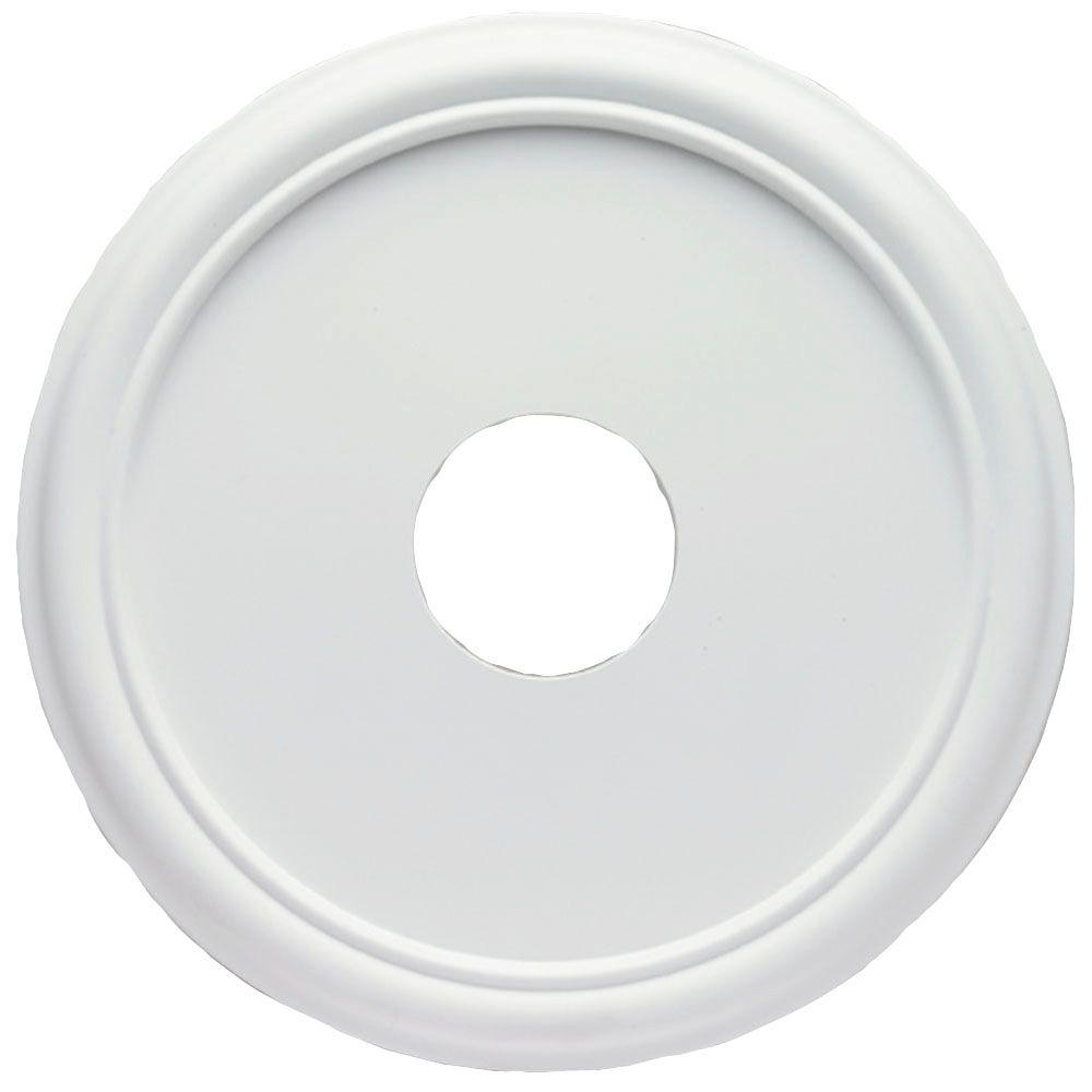 Hampton Bay 16 In White Smooth Ceiling Medallion 82275 The Home