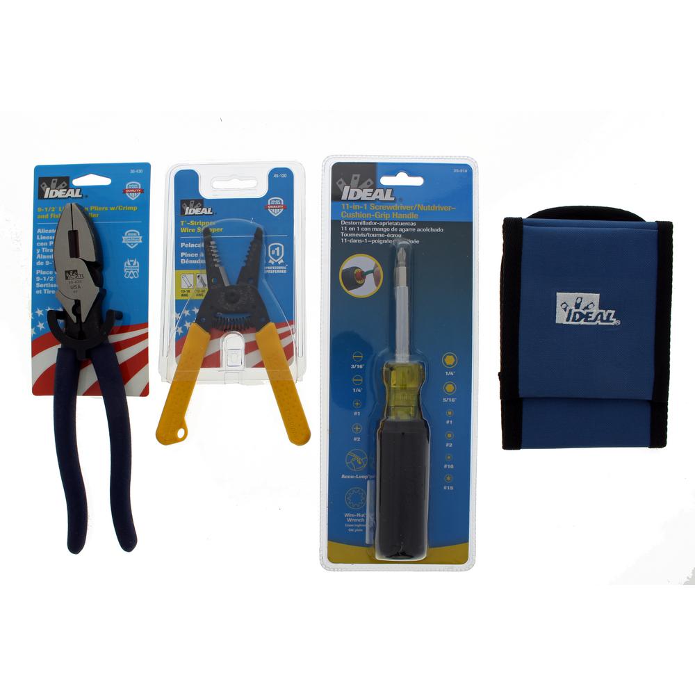 ideal electrician tool set