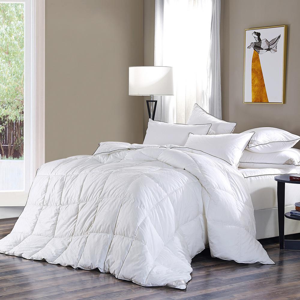 All Seasons Warmth King Down Comforter C300 300 600k The Home Depot