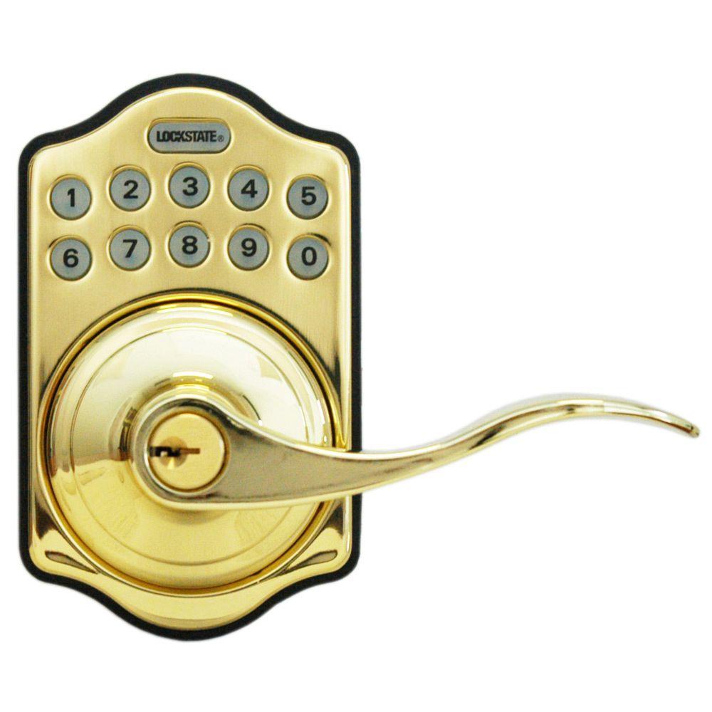 LockState Electronic Keypad Door Lever Door Lock by LockState