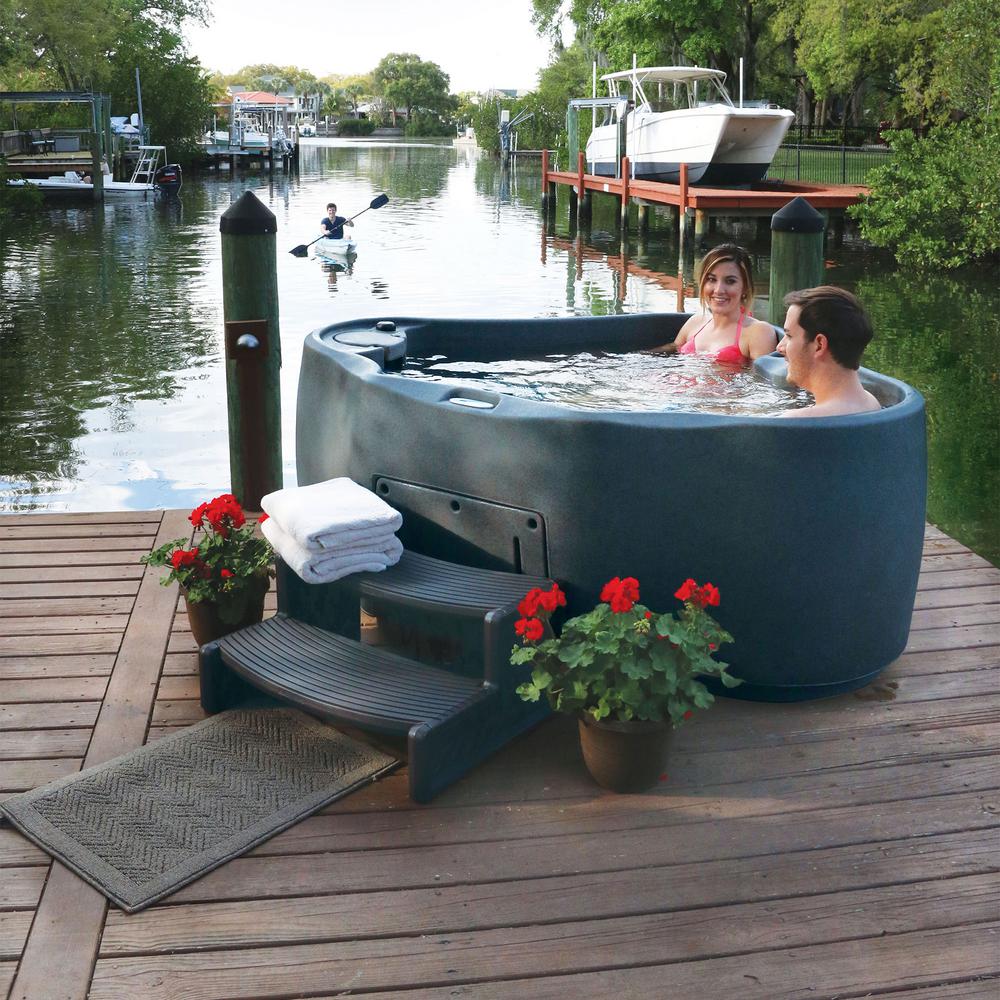 AquaRest Spas Premium 300 2 Person Plug And Play Hot Tub With 20