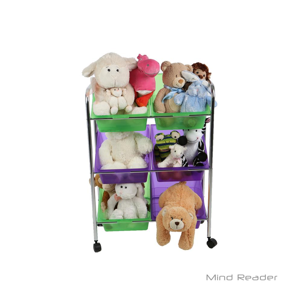 3 tier toy storage