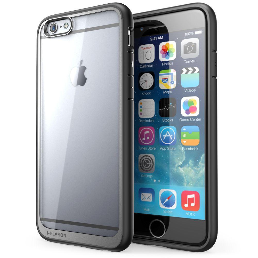 i-Blason Halo Series 4.7 in. Case for Apple iPhone 6/6S, Clear Black