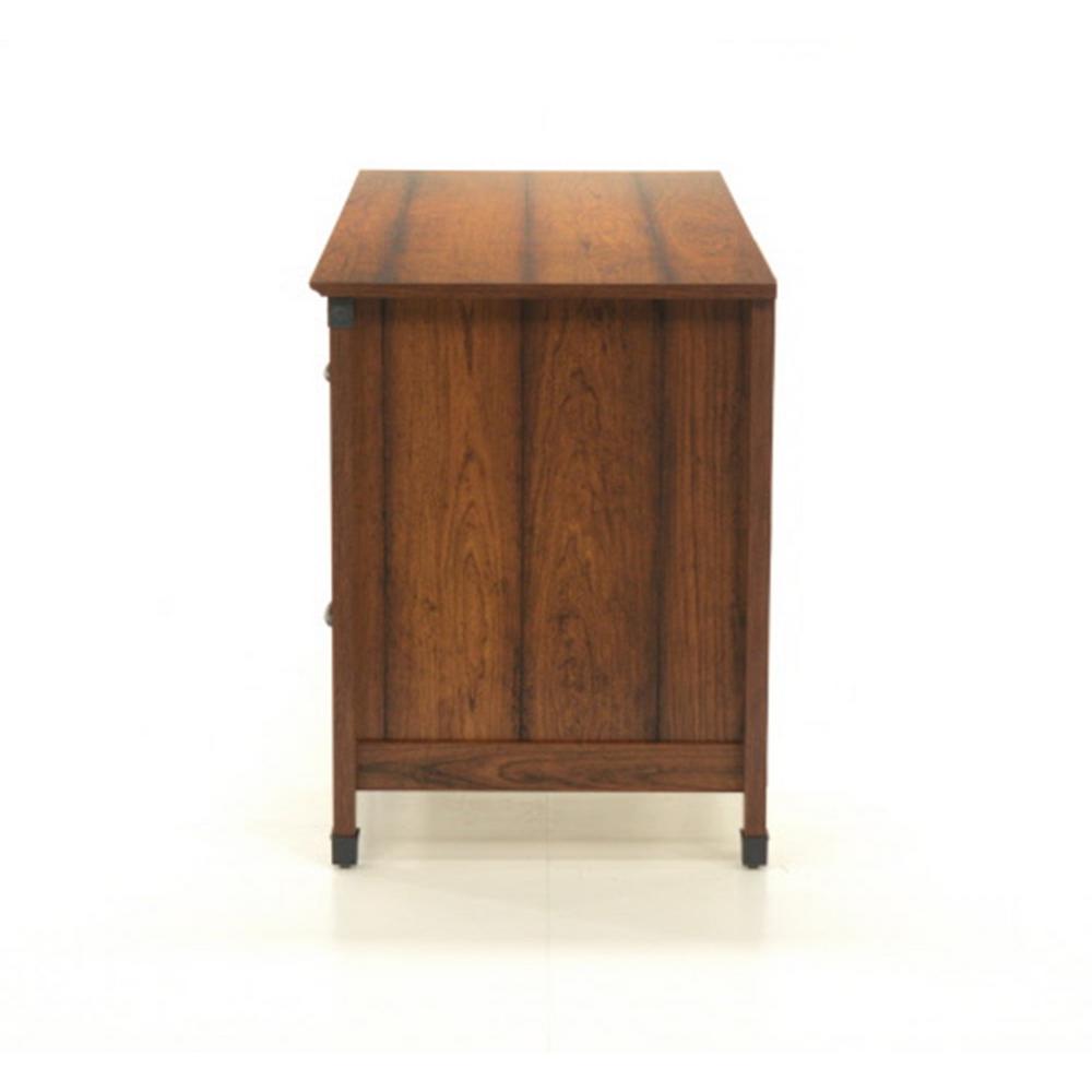 Sauder Carson Forge Washington Cherry Desk 412920 The Home Depot Sauder Carson Forge Washington Cherry