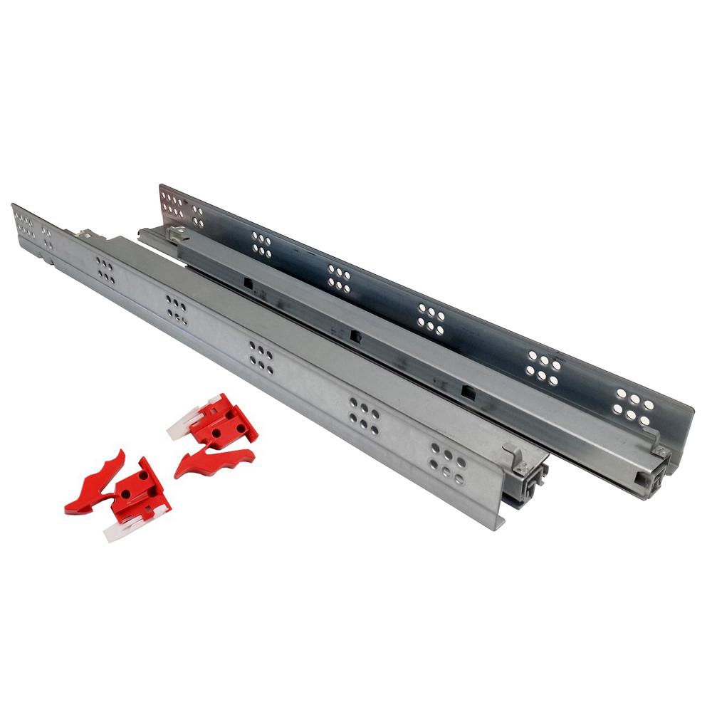 Everbilt 18 In Under Mount Soft Close Full Extension Drawer Slide