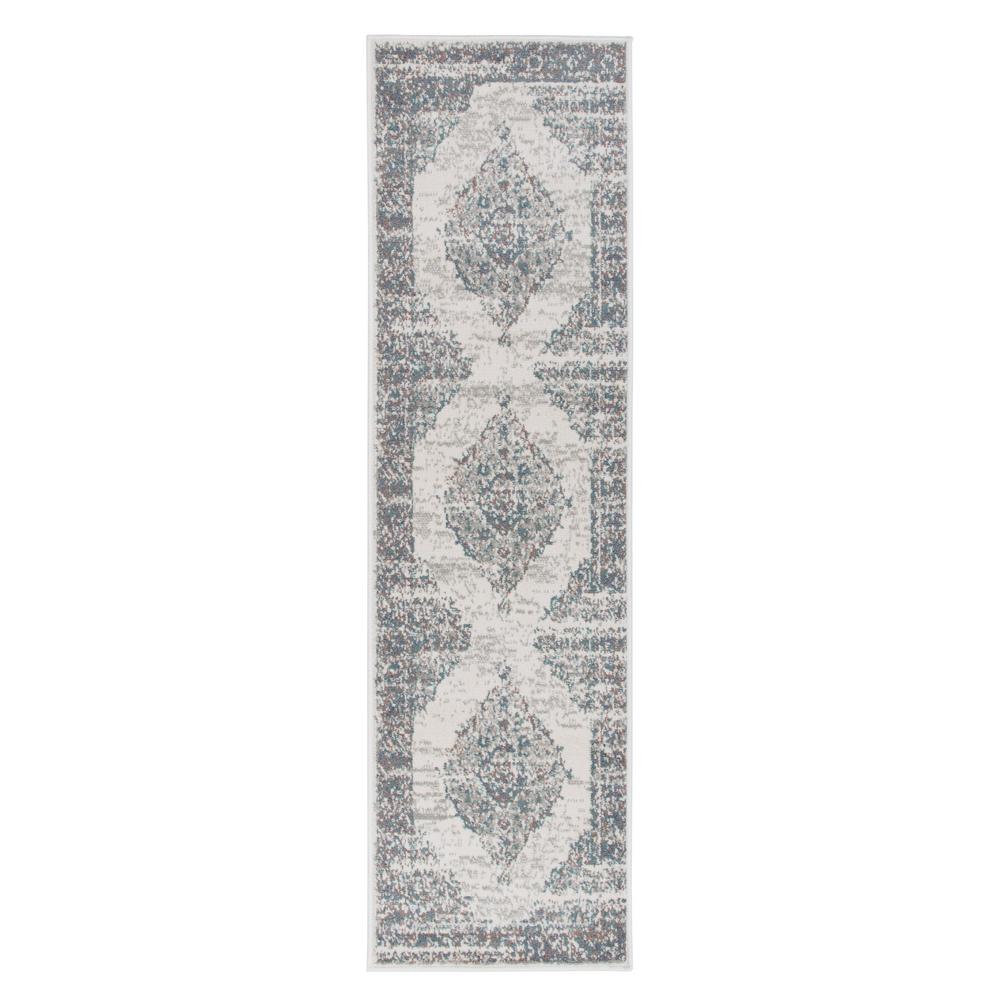 Geometric Pastel MULTI COLOUR Abstract Modern Contemporary Easycare Rugs Runner