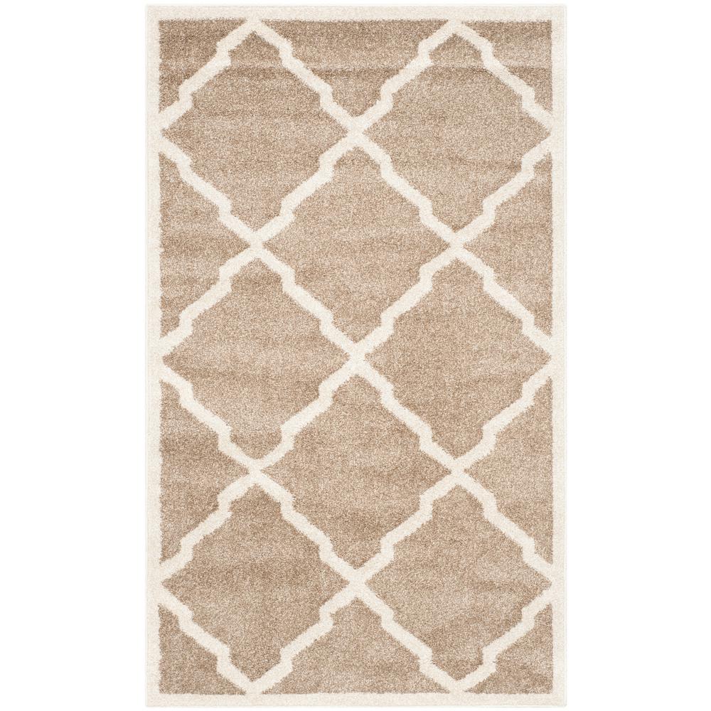 Safavieh Amherst Wheat Beige 3 Ft X 5 Indoor Outdoor Area Rug
