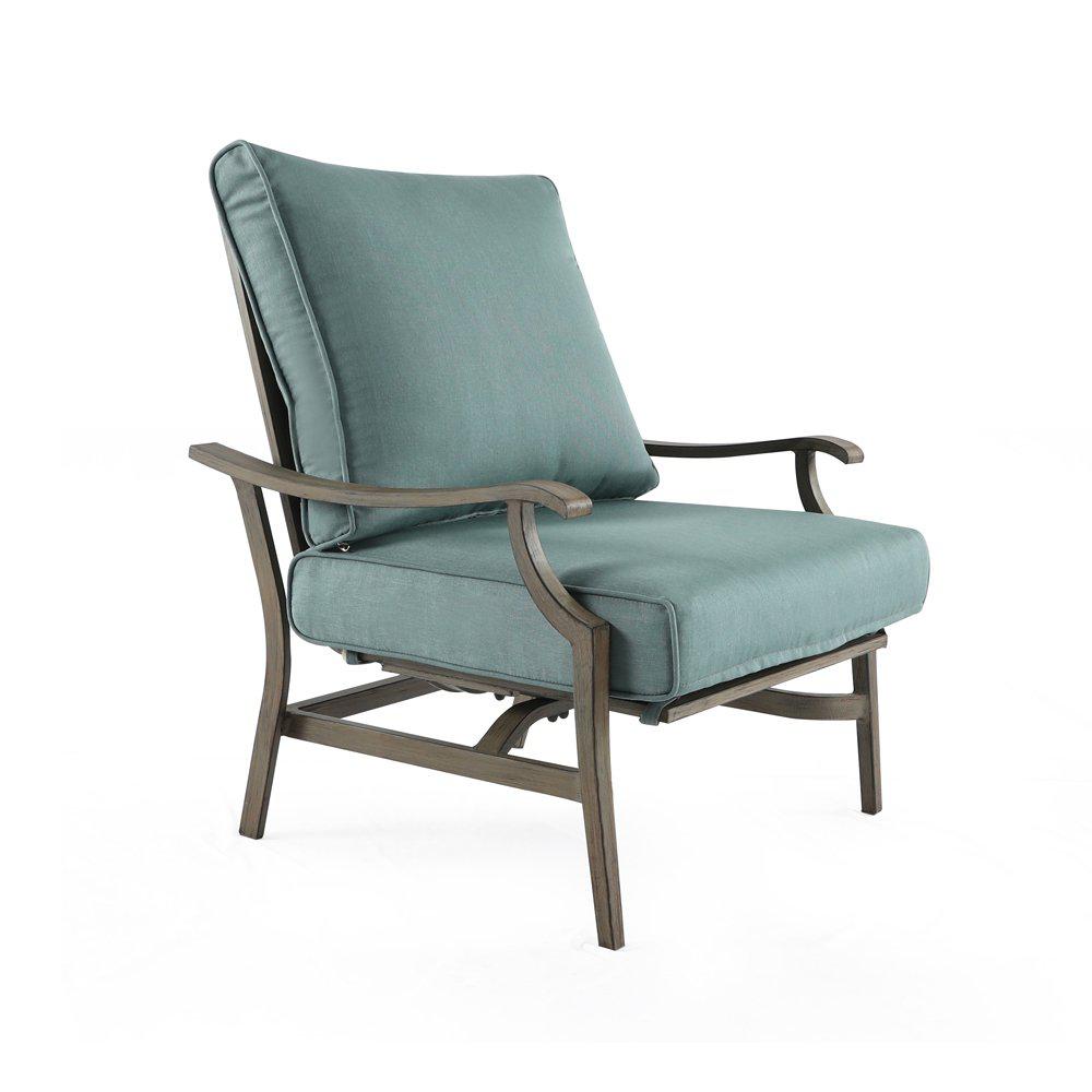 Safavieh Newport Teak Brown Outdoor Patio Chaise Lounge Chair with