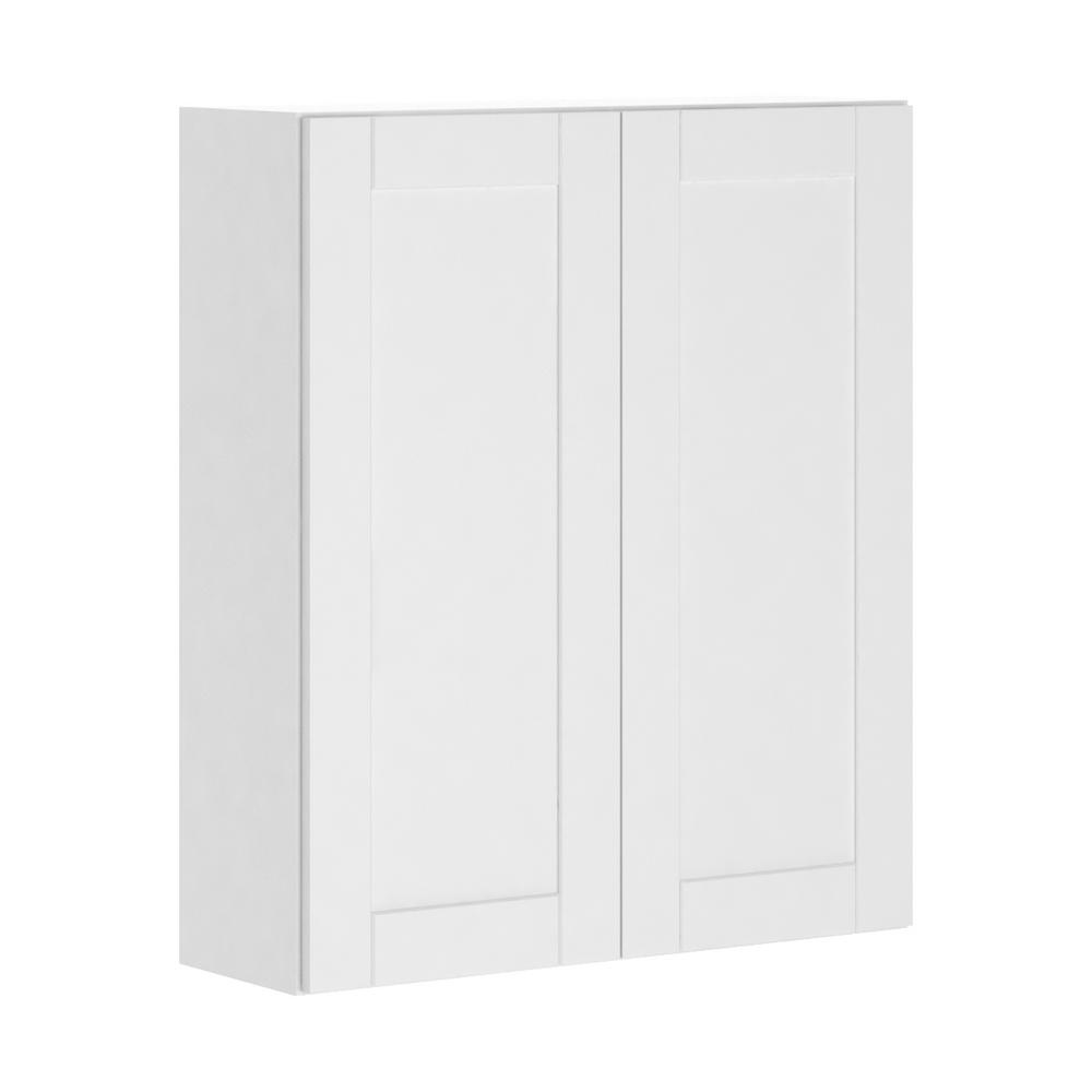 Hampton Bay Princeton Shaker Assembled 36x42x12 in. Wall in