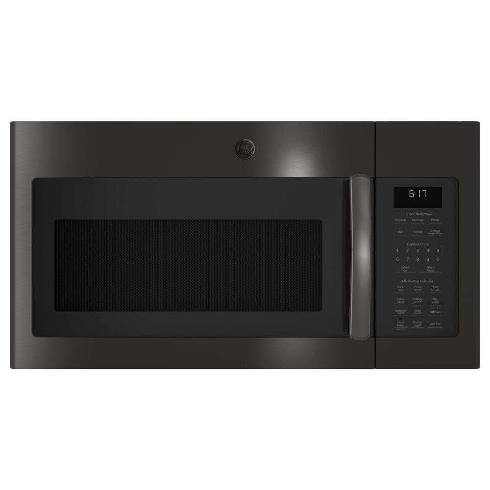 GE 1.7 cu. ft. Over the Ran Microwave with Sensor Cooking in Black Stainless Steel, Finrprint Resistant, Fingerprint Resistant Black Stainless Steel was $429.0 now $278.0 (35.0% off)