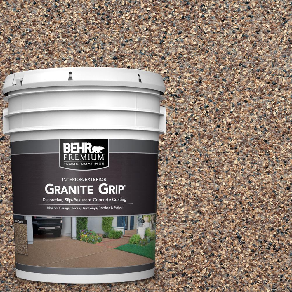 BEHR Premium 5 gal. #GG-15 Amethyst Decorative Concrete Floor ...