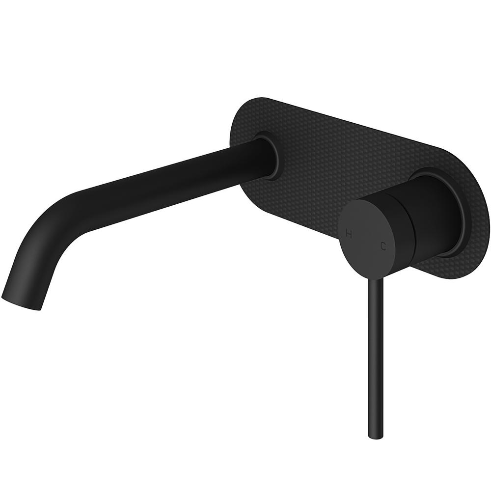 VIGO Lenox Single Handle cFiber Wall Mount Bathroom Faucet in Matte BlackVG05006MB The Home Depot